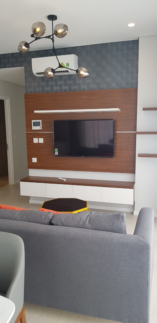 Thiết kế thi công trọn gói nội thất, rèm cửa, giấy dán tường (Đảo Kim Cương - Quận 2)